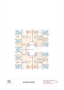 Image of 1500 Sq.ft 3 BHK Apartment / Flat for sale in Saanidhya Aavkar Amore, Sargasan, Gandhinagar for Rs. 10000000