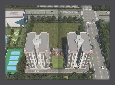 Image of 1850 Sq.ft 3 BHK Apartment / Flat for sale in JT Serenity Homes, Pal Gam, Surat for Rs. 8300000