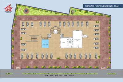 Image of 1631 Sq.ft 3 BHK Apartment / Flat for sale in Deeksha Signature, Tajganj, Agra for Rs. 6000000