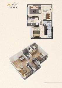 Image of 975 Sq.ft 2 BHK Apartment / Flat for sale in Ranbir Heights, Andheri East, Mumbai for Rs. 18122000