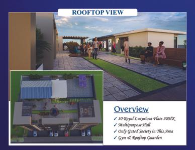 Image of 1310 Sq.ft 3 BHK Apartment / Flat for sale in Bagariya Sadhana Residency IV, Sirsi, Jaipur for Rs. 5895000