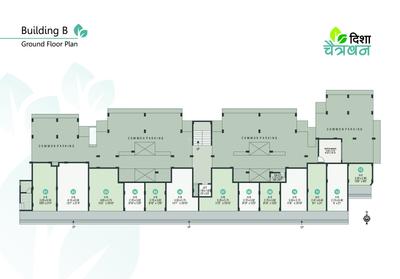 Image of 600 Sq.ft 2 BHK Apartment / Flat for sale in Disha Chaitraban, Nakshatrawadi, Aurangabad for Rs. 3500000