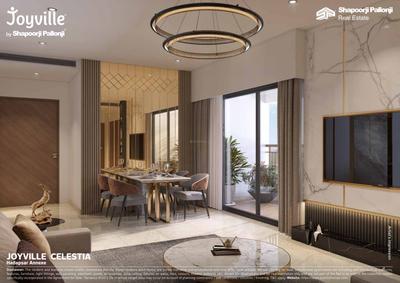 Image of 1000 Sq.ft 2 BHK Apartment / Flat for sale in Joyville Celestia, Shewalewadi, Pune for Rs. 6800000
