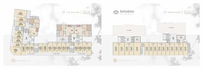 Image of 1100 Sq.ft 2 BHK Apartment / Flat for sale in Ratnadeep Flora, New Ranip, Ahmedabad for Rs. 6500000