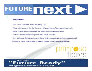 Image of 1056 Sq.ft 2 BHK Builder Floor for sale in Vatika Primrose Floors, Sector 82, Gurgaon for Rs. 13500000