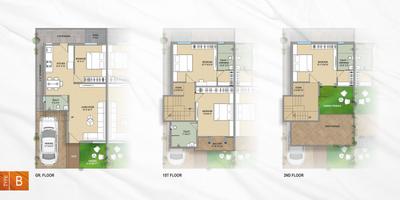 Image of 2000 Sq.ft 4 BHK Villa for sale in Shree Krishna Villa, Atladara, Vadodara for Rs. 12000000
