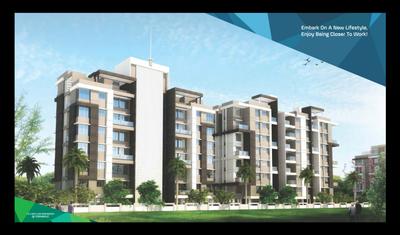 Image of 980 Sq.ft 2 BHK Apartment / Flat for sale in Shevi Atulya Nirman, Tathawade, Pune for Rs. 7600000