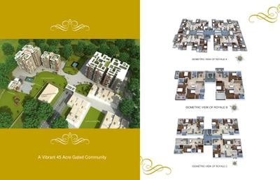 Image of 2200 Sq.ft 3 BHK Apartment / Flat for sale in Aarti Ashoka Royale, Shankar Nagar, Raipur for Rs. 15000000