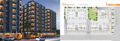 Image of 849 Sq.ft 2 BHK Apartment / Flat for sale in Jay Victory Sunrise, Gota, Ahmedabad for Rs. 5400000