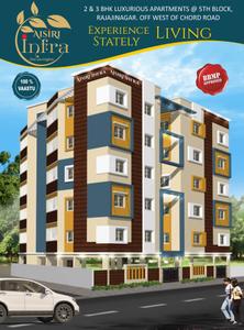 Image of 1350 Sq.ft 3 BHK Apartment / Flat for sale in Aisiri Infra, Rajajinagar, Bengaluru for Rs. 15300000