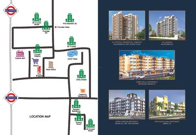 Image of 615 Sq.ft 1 BHK Apartment / Flat for sale in AV Samaira Residency, Vasai East, Vasai for Rs. 4000000