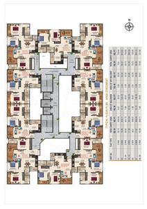 Image of 1328 Sq.ft 3 BHK Apartment / Flat for sale in Prime Serenity, Punawale, Pune for Rs. 9000000