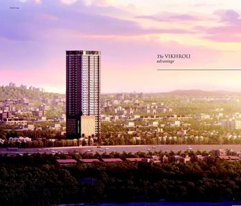 Image of 615 Sq.ft 1.5 BHK Apartment / Flat for sale in MICL Aaradhya Eastwind, Vikhroli East, Mumbai for Rs. 14200000