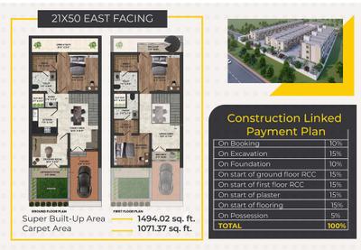 Image of 558 Sq.ft 2 BHK Apartment / Flat for sale in Dharti Angan Phase II, Meera Nagar, Jodhpur for Rs. 2451000