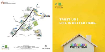 Image of 615 Sq.ft 1 BHK Apartment / Flat for sale in Anant Metropolis Aquaris Phase 2, Kasarvadavali, Thane for Rs. 5800000