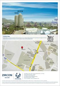 Image of 950 Sq.ft 3 BHK Apartment / Flat for sale in Nirmal Zircon, Mulund West, Mumbai for Rs. 17800000