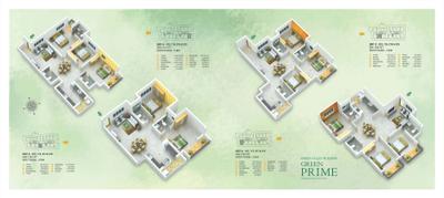 Image of 1296 Sq.ft 2 BHK Apartment / Flat for sale in Green Prime, Begur, Bengaluru for Rs. 15000000