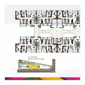 Image of 2470 Sq.ft 4 BHK Duplex for sale in Goel Ganga Arcadia, Kharadi, Pune for Rs. 26500000