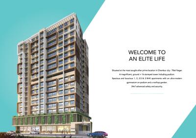 Image of 910 Sq.ft 2 BHK Apartment / Flat for sale in Varad Heights, Chembur, Mumbai for Rs. 21000000