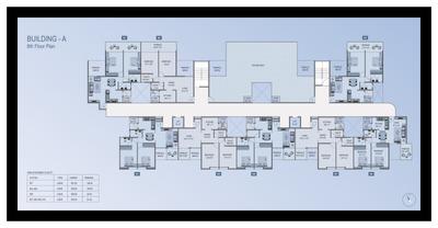Image of 950 Sq.ft 2 BHK Apartment / Flat for sale in Mont Vert Blue Bells Aura, Pashan, Pune for Rs. 8500000