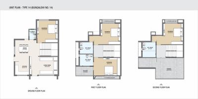 Image of 2400 Sq.ft 4 BHK Villa for sale in H K Tilak Bungalows, Vavol, Gandhinagar for Rs. 18000000