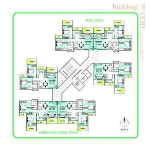 Image of 970 Sq.ft 2 BHK Apartment / Flat for sale in Arihant Abhilasha, Kharghar, Navi Mumbai for Rs. 11000000