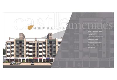 Image of 1017 Sq.ft 2 BHK Penthouse for sale in  Swaminarayan Castle 1 2, Nirnay Nagar, Ahmedabad for Rs. 7200000