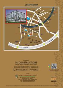 Image of 1593 Sq.ft 3 BHK Apartment / Flat for sale in Sai Sannidhi II, Meerpet, Hyderabad for Rs. 7300000