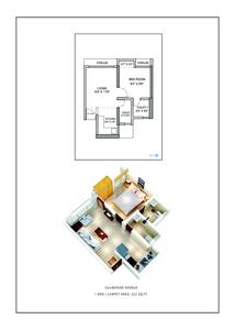 Image of 370 Sq.ft 1 BHK Apartment / Flat for sale in Shivalik Bandra North Gulmohar Avenue, Khar East, Mumbai for Rs. 10500000