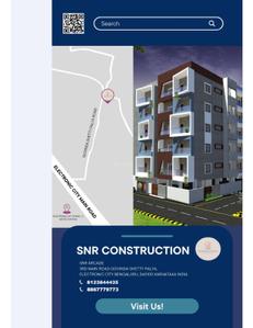 Image of 1700 Sq.ft 3 BHK Apartment / Flat for sale in SNR Arcade, Electronic City, Bengaluru for Rs. 27000000