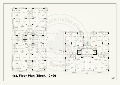 Image of 2424 Sq.ft 3 BHK Apartment / Flat for sale in Sun Mayfair, Sanand, Ahmedabad for Rs. 12400000