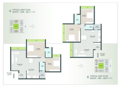 Image of 1150 Sq.ft 2 BHK Apartment / Flat for sale in Sanskrut Samruddhi Residency, Bholav, Bharuch for Rs. 3200000