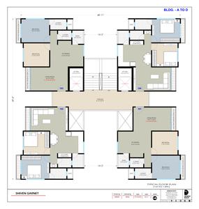 Image of 800 Sq.ft 2 BHK Apartment / Flat for sale in Shiven Garnet Block A To F, Morabhagal, Surat for Rs. 5200000
