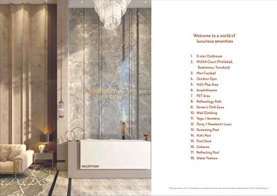 Image of 1645 Sq.ft 3 BHK Apartment / Flat for sale in Aradhyam Spa City Phase 1, Dasna, Ghaziabad for Rs. 14500000