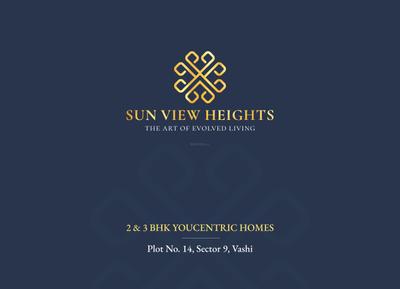 Image of 1000 Sq.ft 2 BHK Apartment / Flat for sale in Sun View Heights, Vashi, Navi Mumbai for Rs. 21100000
