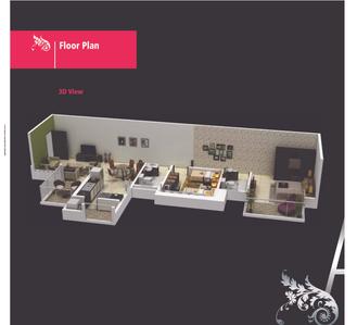 Image of 670 Sq.ft 1 BHK Apartment / Flat for sale in Calyx Artemis, Anand Nagar, Sinhagad Road, Pune for Rs. 5800000