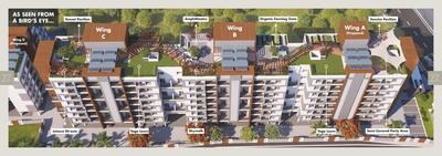 Image of 800 Sq.ft 2 BHK Apartment / Flat for sale in 27th Avenue, Bavdhan, Pune for Rs. 9000000