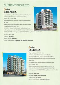 Image of 420 Sq.ft 1 BHK Apartment / Flat for sale in Qualitas Gardens, Koproli, Navi Mumbai for Rs. 6000000