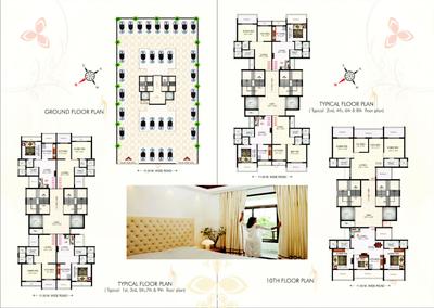 Image of 750 Sq.ft 1 BHK Apartment / Flat for sale in Payal Palace, Ulwe, Navi Mumbai for Rs. 6500000