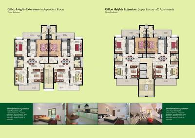 Image of 1080 Sq.ft 2 BHK Apartment / Flat for sale in Gillco Valley, Sector 127, Mohali for Rs. 5590000