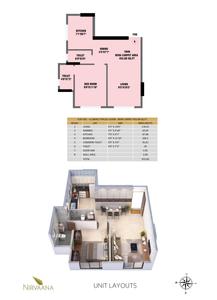 Image of 590 Sq.ft 1 BHK Apartment / Flat for sale in Nirvaana Emerald, Chembur, Mumbai for Rs. 9350000