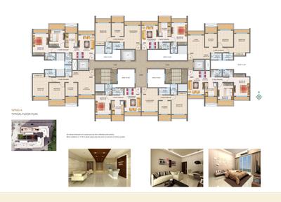 Image of 590 Sq.ft 1 BHK Apartment / Flat for sale in PNK Imperial Heights Phase I A And B Wing, Mira Road East, Mira Bhayandar for Rs. 7000000