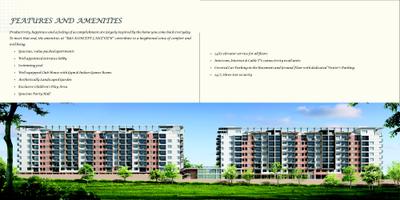 Image of 1630 Sq.ft 3 BHK Apartment / Flat for sale in Koncept Lake View, Jakkur, Bengaluru for Rs. 17500000