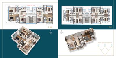 Image of 750 Sq.ft 2 BHK Apartment / Flat for sale in Monarch Kitkat, Borivali East, Mumbai for Rs. 19500000