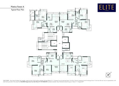 Image of 1200 Sq.ft 2.5 BHK Apartment / Flat for sale in Wadhwa Elite Solitaire 16, Thane West, Thane for Rs. 15900000