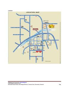 Image of 1685 Sq.ft 3 BHK Apartment / Flat for sale in Exotica Eastern Court, Crossings Republik, Ghaziabad for Rs. 10500000