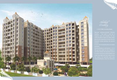 Image of 950 Sq.ft 2 BHK Apartment / Flat for sale in GK Silverland Residency, Ravet, Pune for Rs. 6800000