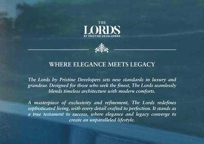 Pristine The Lords Brochure 65