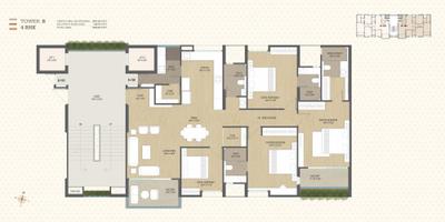 Image of 1800 Sq.ft 4 BHK Apartment / Flat for sale in Fortune Imperia, Bhayli, Vadodara for Rs. 16500000