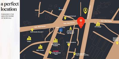 Image of 790 Sq.ft 2 BHK Apartment / Flat for sale in Shraddha Paradise, Borivali West, Mumbai for Rs. 19000000